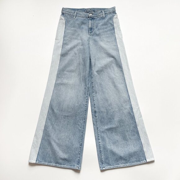 Daily Blue Easy Jeans Wide Leg Pacific Blue Wash Size 28 - Picture 3 of 13